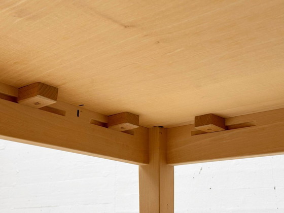 Image 1 of Elegant maple dining table, early 2000s