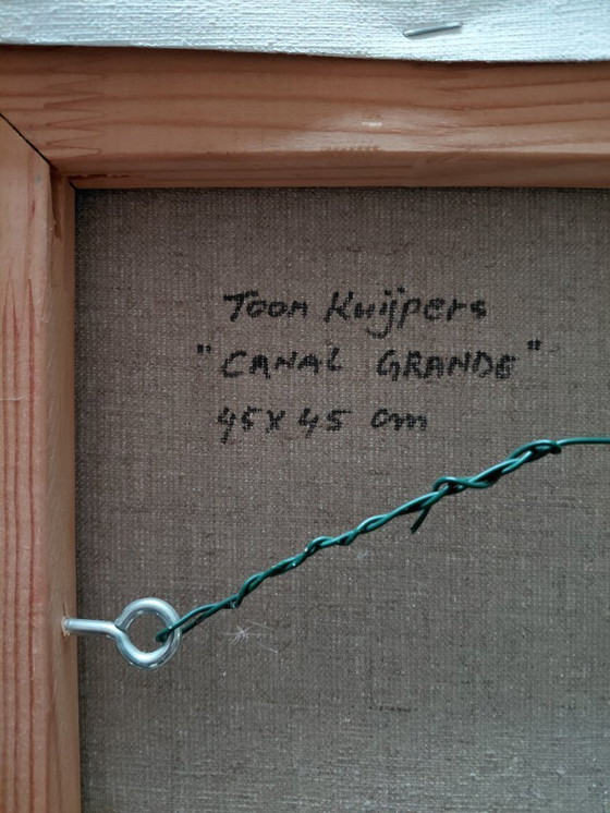 Image 1 of Toon Kuijpers schilderij   `Canal Grande`