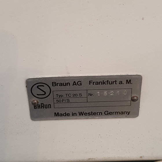 Image 1 of Braun stereo draaitafel, Dieter Rams