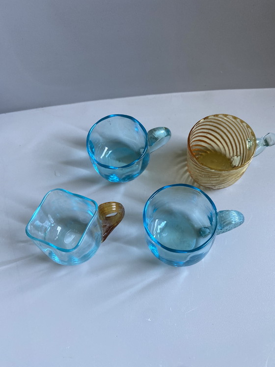 Image 1 of 4 verres à liqueur Georges Sand de Portieux