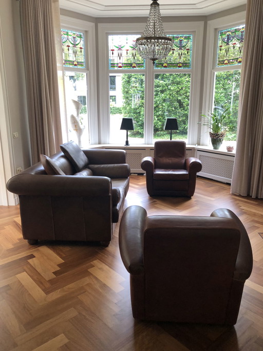 Baxter Alfred P Sofa + 2 Baxter Mickey Sessel