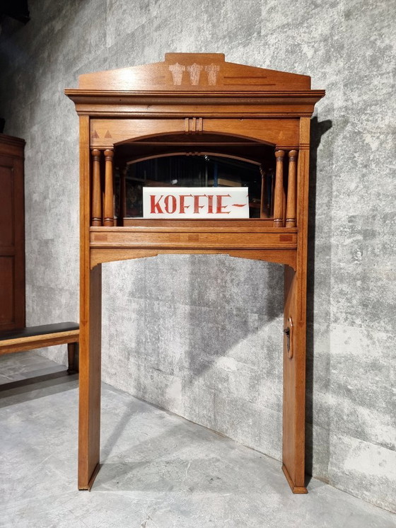 Image 1 of Apothecary Cabinet Drawers Antique Pharmacy Cabinet
