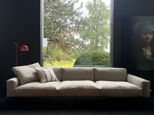 Flexform Softdream Zetel – 3 5 zitsbanken, Textile
