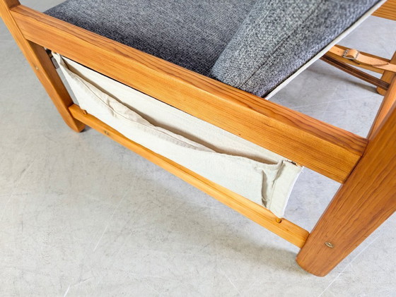 Image 1 of Divano originale Niels Eilersen Mid-Century con poltrona e poggiapiedi