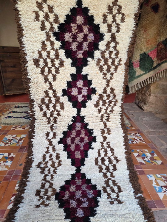 Image 1 of Small Vintage Beni Ourain rug 171 x 71 cm 
