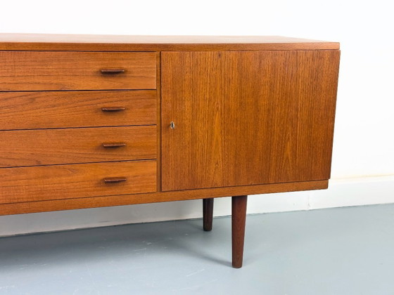 Image 1 of Teak sideboard by Hans J. Wegner for Ry Møbler, 1959