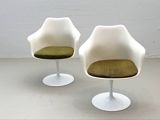 Image 1 of Set di 4 poltrone Tulip originali di Eero Saarinen per Knoll International, 1956