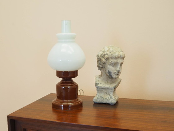 Image 1 of Lampada in ceramica, design polacco, 1977, prodotta da DZPE POLAM Mysłakowice