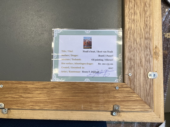 Image 1 of Dipinto originale a olio su tavola "Libertà"