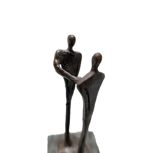 Bronzen beeldje van Corry Ammerlaan, eind 20ste eeuw