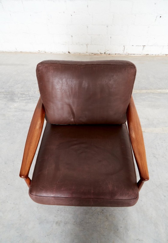 Coppia di Easy Chairs Modello 'Kolding' di Erik Wørts per IKEA – Poltrone, Leather (photo 15 of 16)