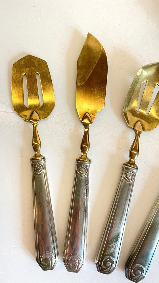 Image 1 of Service à DESSERT Art Déco