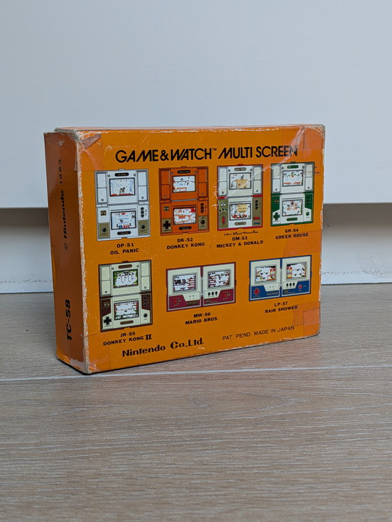 Image 1 of Vintage Nintendo Game & Watch ‘Lifeboat’ – Multi Screen – 1983 – with original box