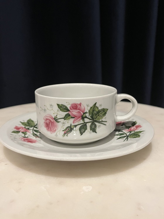 Image 1 of Set di 4 tazze e piattini Villeroy & Boch Septfontaines