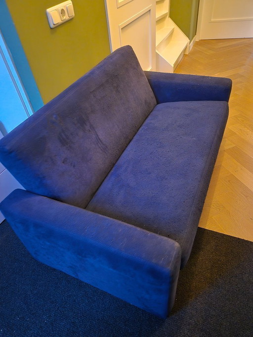 Midnight blue sofa, 2 seater
