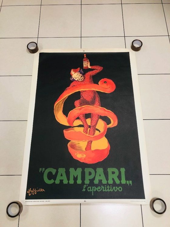 Image 1 of  Leonetto Cappiello, 1950 - SPIRITELLO CAMPARI - Manifesto originale d'epoca