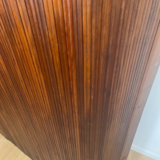 Image 1 of Paravento ondulato con doghe di pino, 1930