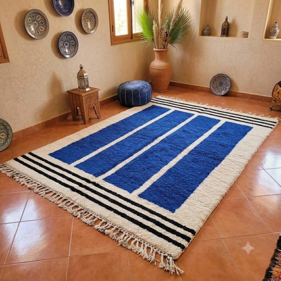 Marokkaans Atlas-tapijt – Uniek handgemaakt exemplaar 250cm x 200cm – Vloerkleden en tapijten, Cotton (photo 3 of 8)