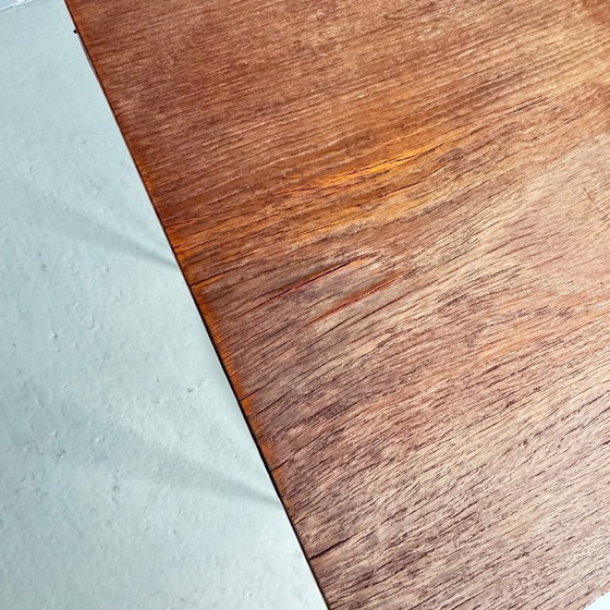 Image 1 of Mesa auxiliar Tomado teca-cromo