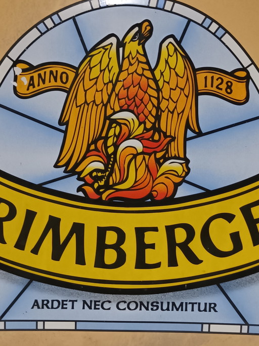 Panneau publicitaire émaillé Grimbergen – wanddecoratie, Metal (photo 2 of 6)