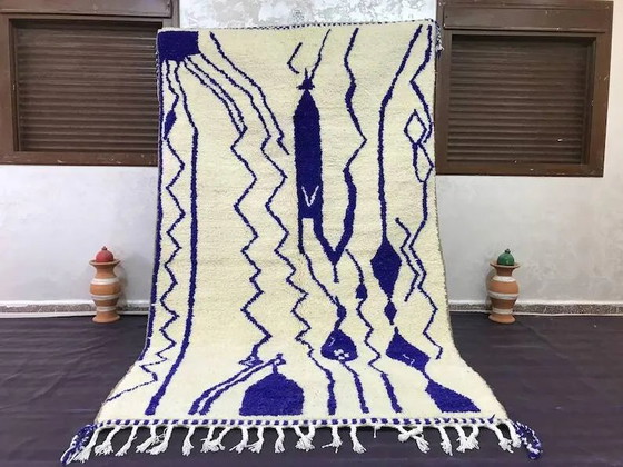 Alfombra marroquí de lana natural 250cmx150cm – Wool, Bohemian (photo 4 of 10)