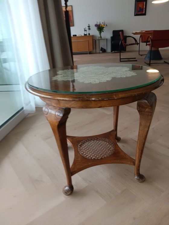 Image 1 of antique coffee table