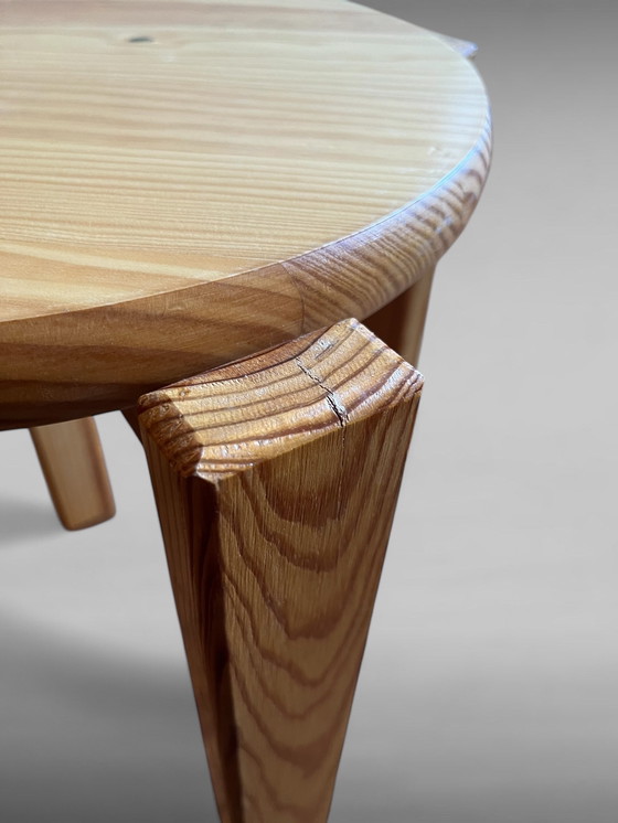 Image 1 of Softwood stool, set of 4