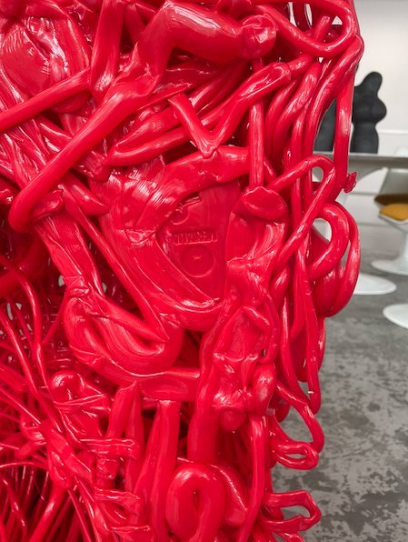 Image 1 of Fauteuil en poef Model Senzafine van Gaetano Pesce