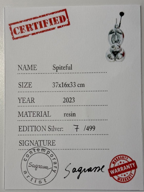 Image 1 of Sagrasse (1966) - Spiteful - Silver