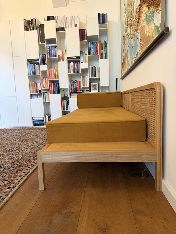 La Redoute Intérieurs Scillia Daybed | Essen, Rotan & Okergeel – Rattan, Textile (photo 2 of 8)