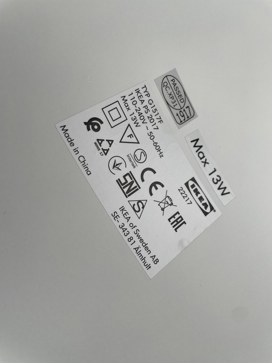 Image 1 of Ola Whilborg XL floor lamp Ikea PS 2017