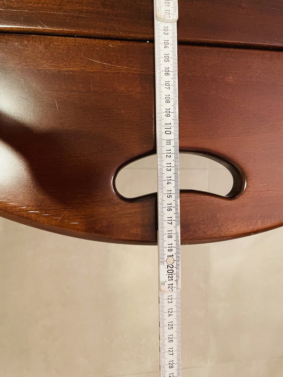 Image 1 of Mid Century Mahogany Butler's Cocktail Table