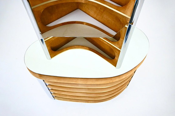 Image 1 of Barset in de stijl van Willy Rizzo, 1970