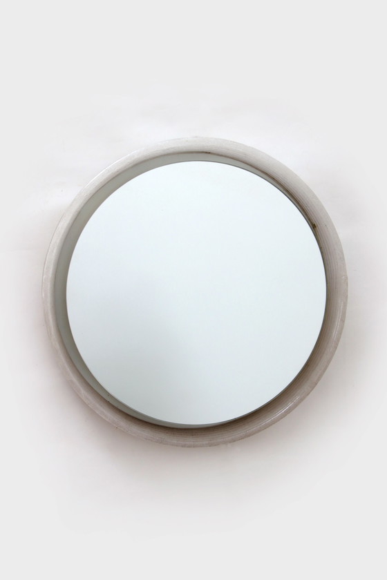 Image 1 of Hillebrand Runder Plexiglas Badezimmerspiegel großes Modell, 1960 Deutschland