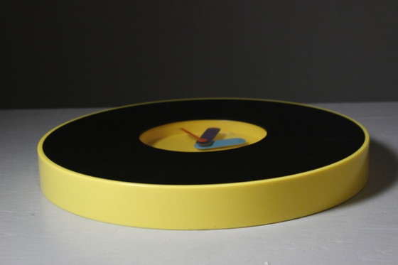 Chenyi Ke & Ikea - Orologio da parete vintage "Pladdra" Design anni '90 Memphis – Plastic (photo 8 of 8)