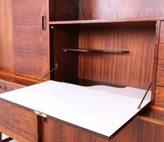 Image 1 of Vintage Dutch design buffet cabinet with asymmetrical layout, 1960s