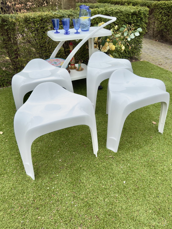 Image 1 of Casalino-Hocker von Alexander Begge für Casala 1970