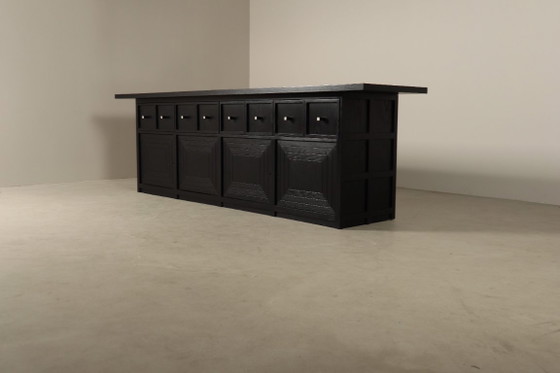 Credenza Architettonica Monumentale in Legno Ebanizzato, Belgio, anni '90 – Credenze (photo 6 of 16)