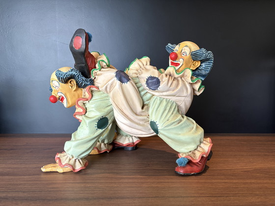 Image 1 of Clown vintage (créateur Jun Asilo) années 1990