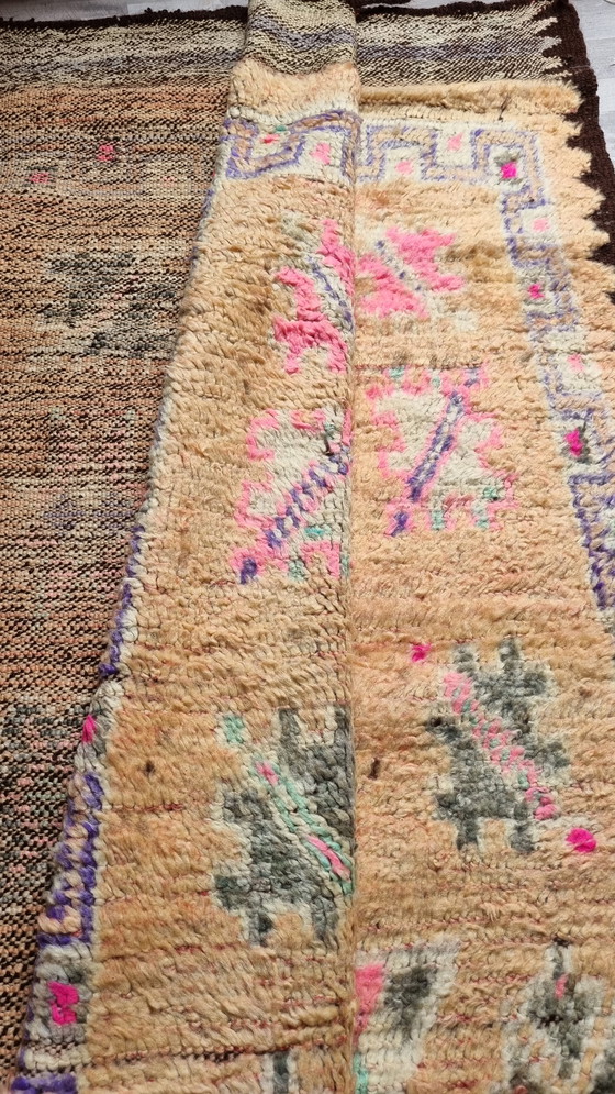 Image 1 of Beni mguild Berberteppich, marokkanischer Teppich 356×165 cm