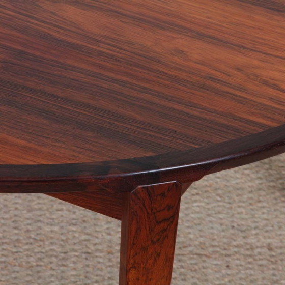 Image 1 of Scandinavian dining table by Henry Rosengren Hansen, 1960