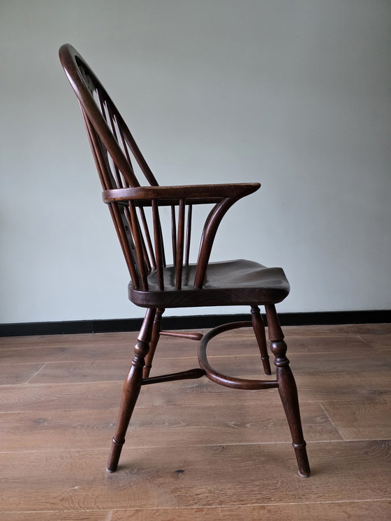 Image 1 of Set di 4 sedie Windsor vintage