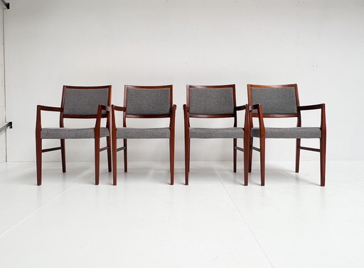 Set of 4 Swedish Design Chairs by Svegards Markaryd, 1960's