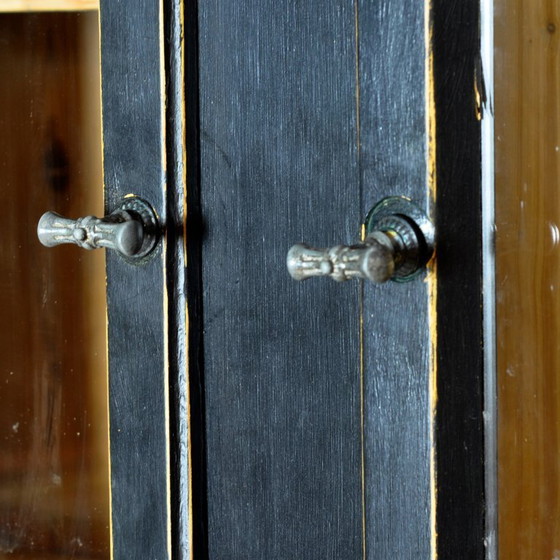 Image 1 of Black Pine cabinet, circa 1900