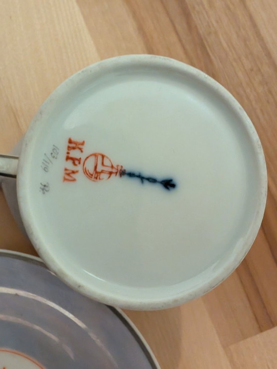 Antique KPM Berlin Commemorative Cup „Saarabstimmung 13.1.1935“, Scepter Mark, Decorative Objects, Porcelain (photo 3 of 5)