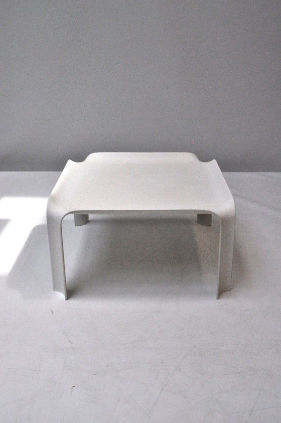 Image 1 of Artifort 877 Beistelltisch – Pierre Paulin – Original weiß – 1965