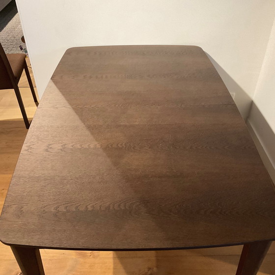 Image 1 of Table de salle à manger Skovby SM107 - 160x101 extensible