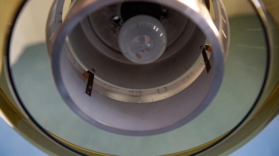 Image 1 of Dijkstra Space Age Pendelleuchte aus Glas