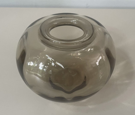 Kristalunie W.J. Rozendaal - “Tomato” Vase No. 7 - 1929 – Glass (photo 3 of 6)