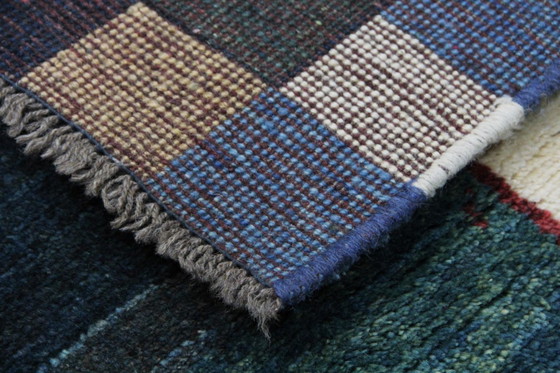 Image 1 of Original Perserteppich Gabbeh Ghashghai Orientteppich 156 cm x 104 cm Alt Natur